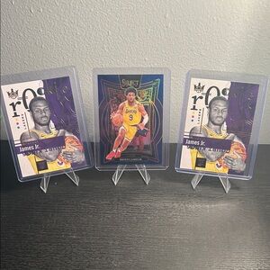 Bronny James jr LA Lakers Rookie Card set NBA